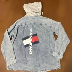TOMMY JEANS デニムパーカー XL