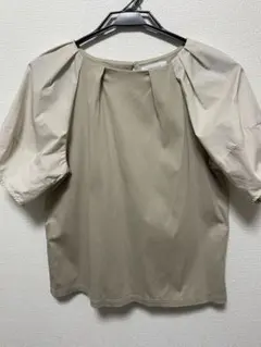 OPAQUE.CLIP 美品36 S ベージュ半袖コットン100%