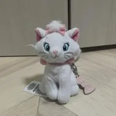 Disney Store おしゃれキャット マリー ぬいぐるみ キーチェーンのサムネイル