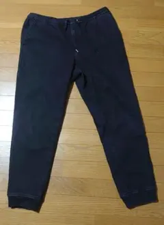 GU 裏起毛デニムジョガーパンツ　メンズXLサイズ