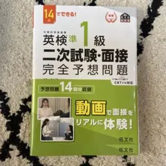 英検準1級二次試験・面接完全予想問題 : 14日でできる!