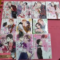 女性漫画まとめ売り　離婚は致しかねます＋お見合い婚にも初夜は必要ですか　全巻完結