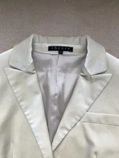 【値下げ】Theory ベルベット　ジャケット　アイボリー　サイズ0