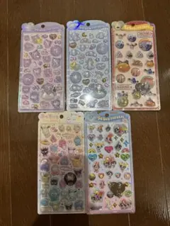 うるちゅるポップシール　うるちゅる サンリオ　スンスン　パワパフガール