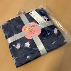 GU 星のカービィ サテンパジャマ 半袖&ショートパンツ ネイビー XL