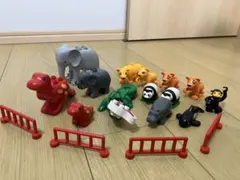 【正規品】レゴ デュプロ 動物まとめ売り｜恐竜・ワニ（口開く）入り