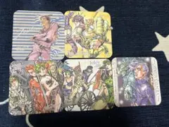 ジョジョ展 限定 原作 コースター 6枚セット 東方 仗助 吉良吉影