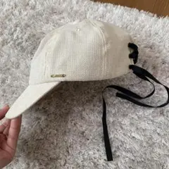 CIAOPANIC TYPY キャップ ベージュ リボンのサムネイル