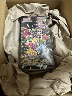 ポケモンカード　ポケセン産　シャイニートレジャー　シュリンク付き1BOX
