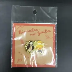 鬼滅の刃　竈門禰豆子＆我妻善逸 ゆるパレット ピンズ
