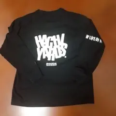 美品　8YARDS ブラック 長袖トレーナーS 未使用に近い