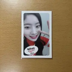 TWICE ダヒョン what is love 封入