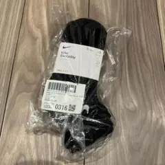 ナイキ(NIKE)　3Pエブリデイ クッション クウォーターソックス　ブラック