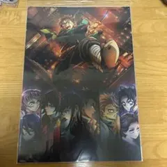 鬼滅の刃 ティザービジュアル A3クリアポスター 無限城編