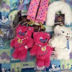 ユニバ ハミクマ キャンディ ソウル パンク キーホルダー USJ 2025