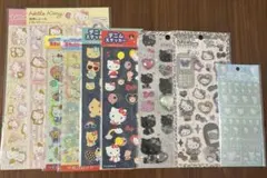 ハローキティ シール ステッカー まとめ売り 9点セット