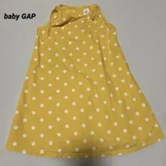 baby GAP ドット柄ノースリーブワンピース 4year