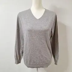 CLOSSHI/ クロッシー カットソー 長袖 グレー レディース【L】