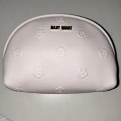 マリークワント ポーチ ピンク エンボス mary quant