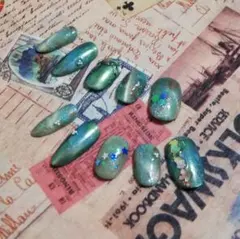 ネイルチップB143/D69(水星)