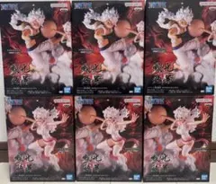 【送料込、匿名配送】ワンピース 戦光絶景 ルフィ＆ボニー フィギュア 6点セット