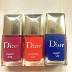 Dior ネイルカラー 3本セット