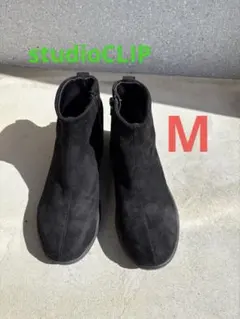 studioCLIP ショートブーツ　Mサイズ　ブラック