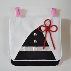 移動ポケット★リボン 蝶々★かっこいい 女の子★大きめ ポーチ 発達障害 自閉症