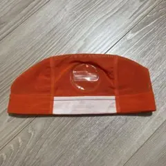 ルネサンス　オレンジ 水泳帽 Lサイズ