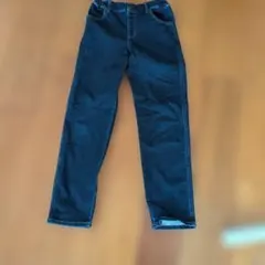 ダークブルー ストレートパンツ 150