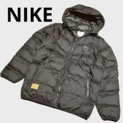 NIKE ナイキ 800FP ダウンジャケット M ブラック フーデット 407
