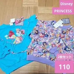 ディズニー　プリンセス　トレーナー　110 2枚セット　リトシー　しまむら