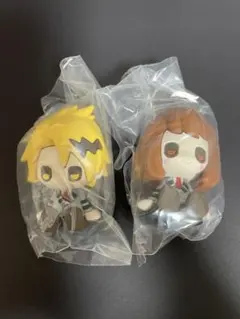 ヒロアカ ラバーフィギュア 上鳴電気/麗日お茶子