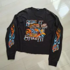 アダムスジャグラー ファットランク クロムハーツ ロングTシャツ