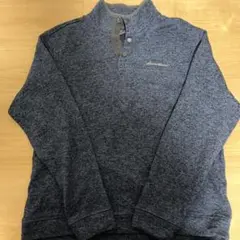 Eddie Bauer ボタン付きハーフネックトレーナー XLのサムネイル