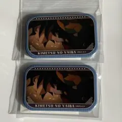鬼滅の刃 メモリーズスクエア缶バッジ 冨岡義勇 無限城編ver. 2個