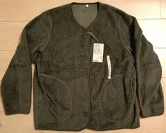 【新品】無印良品 素材に還るフリース カーディガン Lサイズ