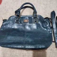 CECIL McBEE 2WAY ショルダーバッグ クロコ型押しのサムネイル