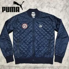 PUMA プーマ キルティング ナイロンジャケット Lサイズ