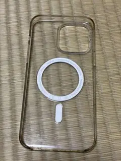 クリア iPhone15 pro max用ケース MagSafe対応