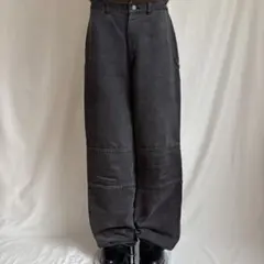 Feinickoリジットデニム ストリートバギーデニム綾着用Punkandyo