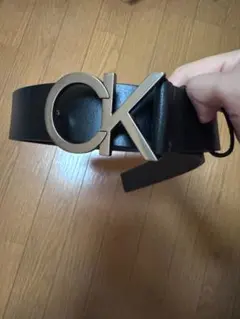 CK ブラックレザーベルト