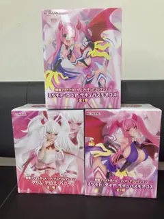 麻雀ファイトガール フィギュアコレクション 3体セット ココア、アロエ、ダイア