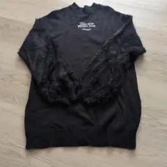 ANAP ニットワンピース M 黒