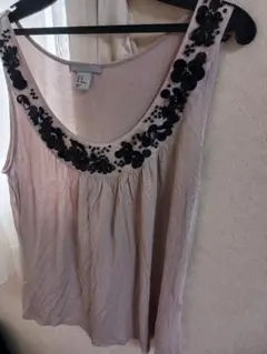 H&Mキラキラカットソー