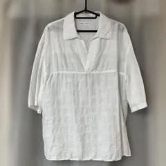 ZARA リラックスフィット 半袖シャツ