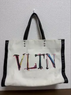 【バレンティノ】VLTN カラフルロゴ トートバッグのサムネイル