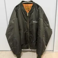 Mark Gonzales MA-1 フライトジャケット カーキ Mのサムネイル