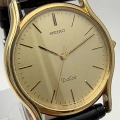 A127 希少 稼動品 SEIKO DOLCE スクエア型8角 80年代 - メルカリ