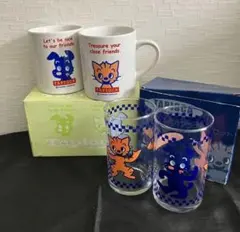 希少品 草間彌生 リンリングラス & トコトングラス 耐熱ガラス製器品